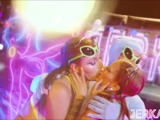 Jerkaoke- Space Babes Bella Roland and Jessie Pony's WILD Sex