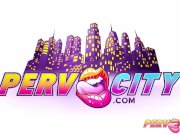 PervCity Black Slut Lisa Tiffian Sucks Big Dick