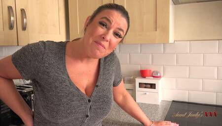 AuntJudysXXX - Your Busty MILF Landlady Maisie Lewis Sucks Your Cock (pov)