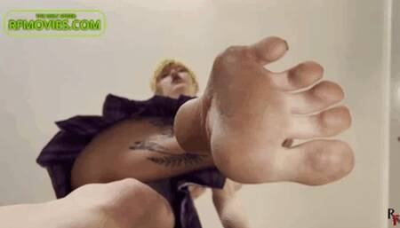 Boltushka - Sexy foot show + POV (FULL HD MP4)