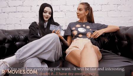 Kelly's Generous Offer to Anora - A Secret Craving for Her Friend's Body and Bare Feet (FULL HD MP4)