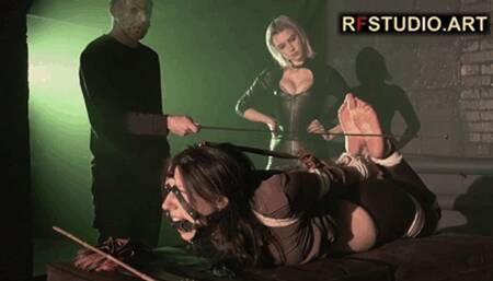 Astrid's Fury Part 1 - Relentless Bastinado Training for Kate Anima (FULL HD MP4)