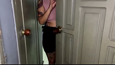 18-year-old white girl with a big ass gets fucked by her trainer while my cuckold husband is away. POV - close up - hd porn - latina - mexican