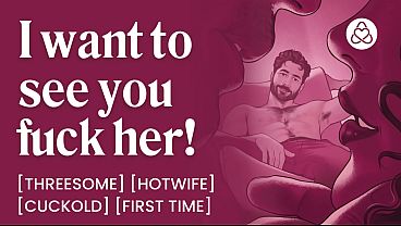 ASMR Audio Porn: First Time Hotwife Sharing with an Athletic Stranger – MFM Threesome & Cuckold – Erotic Audio Roleplay for Women 10 min