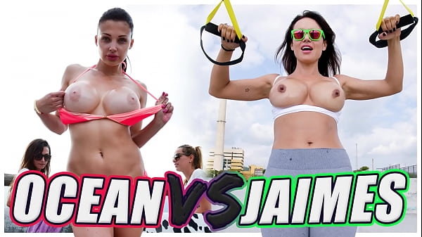 BANGBROS - Public Battle Of The GOATs: Aletta Ocean VS Franceska Jaimes 20 min
