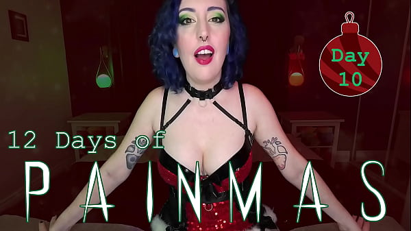 DAY 10 - 12 DAYS OF PAINMAS - Preview - Christmas CBT & Pain Play Slave Tasks by Miss Faith Rae with BDSM Instructions & Femdom POV - HD 1080p MP4 29 sec