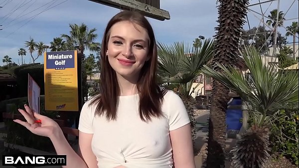 Maya Kendrick Amateur Teen Flashes Hairy Pussy on Mini-Golf Date 11 min