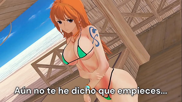 Nami give you instructions to jerk off (Joi Spanish) 5 min