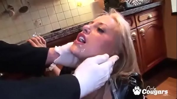 Busty Maid Savanah Gold Gets A Face Full Of Cum From The Butler 15 min
