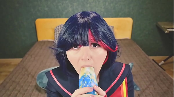 Ryuko Matoi was fucked by Naked Teacher in all holes until anal creampie - POV Cosplay Anime Spooky Boogie 15 min