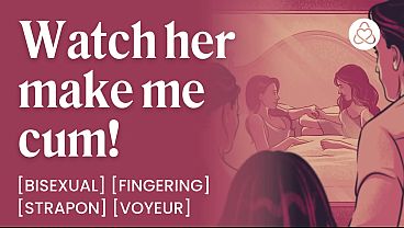 ASMR Audio Porn: Bisexual Wife Fucks Her Girlfriend in Front of Her Husband – Strapon & Voyeur –  Erotic Audio Roleplay for Women 13 min