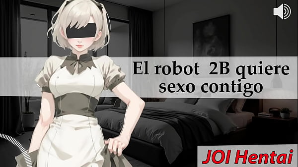 JOI ASMR with 2B. I need semen master, use me very hard without stopping. 7 min