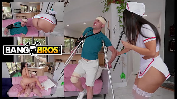 BANGBROS - Johnny Love Hijacks His Ailing Curvy Latin Nurse Violet Myers 10 min