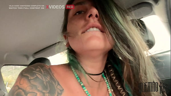 Pure adrenaline, sex in the car with Dread Hot in public! 11 min