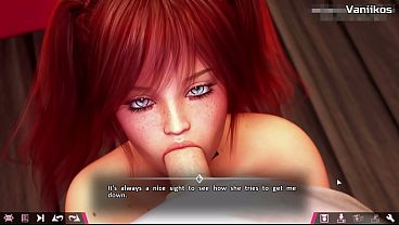 Double Homework | Hot 18yo redhead teen with a perfect sexy body sucks some dick in a public dressing room | My sexiest gameplay moments | Part #15 10 min