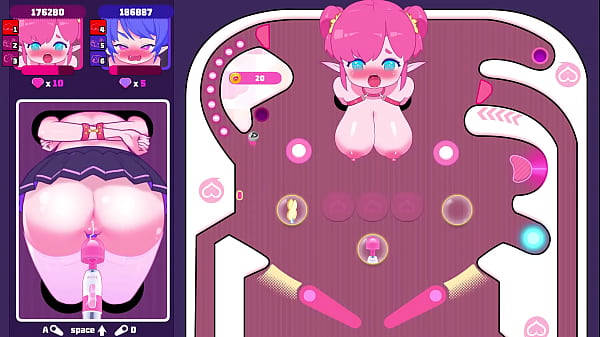 Elf Girl Pinball - UNCENSORED - All Sex Scenes - Full Game - Easter Eggs - all scenes and secrets - HD 1080p 30 min