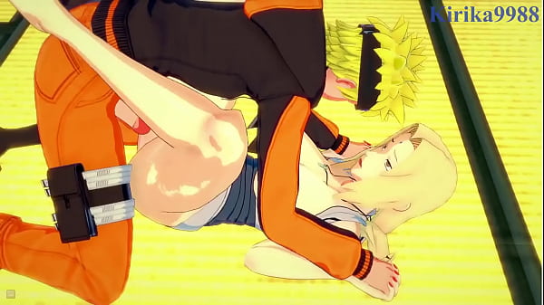 Ino Yamanaka and Hinata Hyuga and Tsunade and Naruto Uzumaki intense sex. - Naruto Hentai 38 min