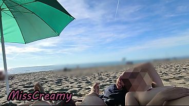 French Teacher Nudist Beach Legs Open Pussy Flash Masturbating Wet Pussy Public Risk Caught Voyeur 5 min