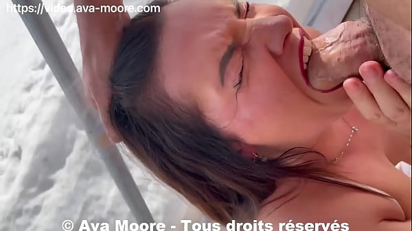 Ava Moore - He fucks me like a slut in front of the ski slopes